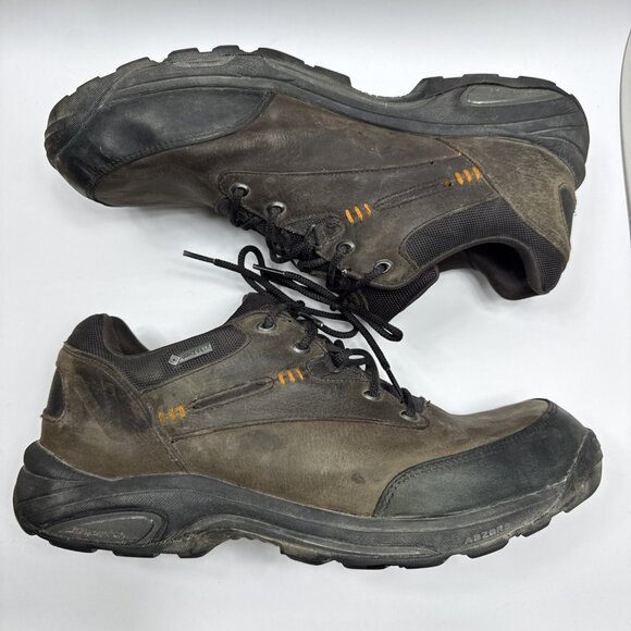 New Balance Shoes Men's US 14 EE Gore-Tex Hiking Nubuck Leather Brown WP Trail - Picture 3 of 10